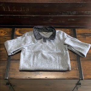 Kids Qtr button up Lands End pullover